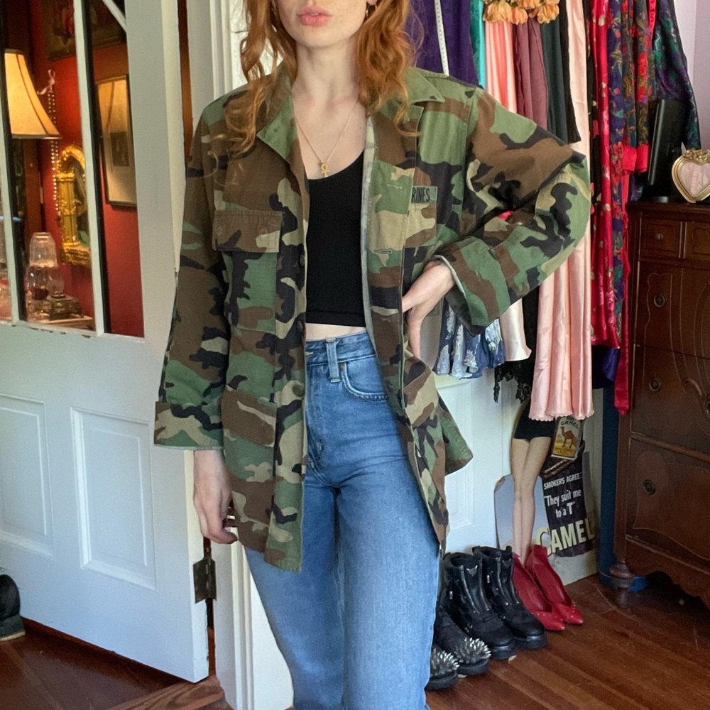 Vintage Marines Camouflage Jacket - Picture 4 of 12
